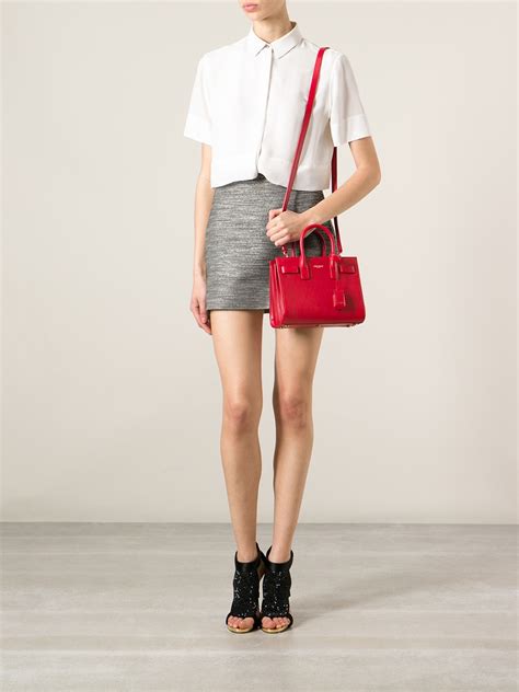 ysl baby sac de jour red|YSL sac de jour small.